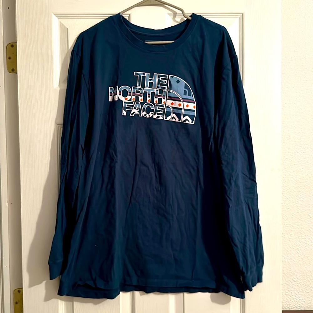 North face long sleeved shirt